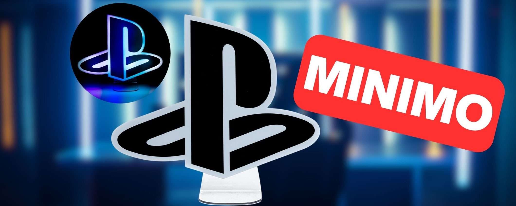 Paladone logo PlayStation: il prezzo crolla al MINIMO STORICO