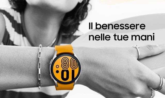 Samsung Galaxy Watch 4 benessere