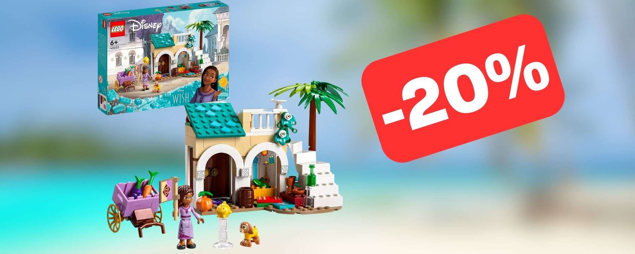 Set LEGO Disney Wish: PREZZO WOW su Amazon (-20%)