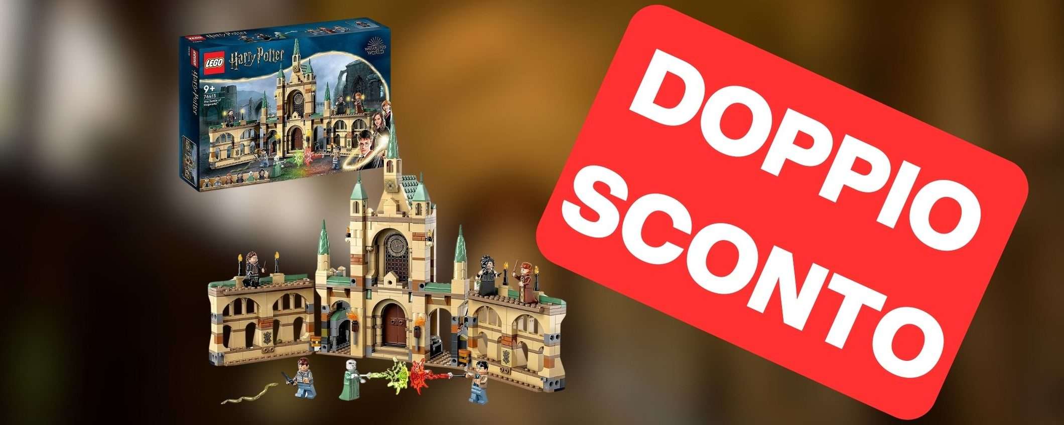 Set LEGO Harry Potter in offerta su eBay in DOPPIO SCONTO