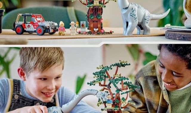 Set LEGO Jurassic Park film