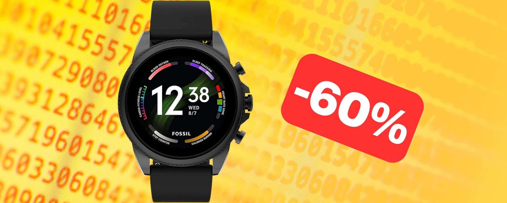 Smartwatch Fossil in MEGA SCONTO (-60%): Amazon, che combini?