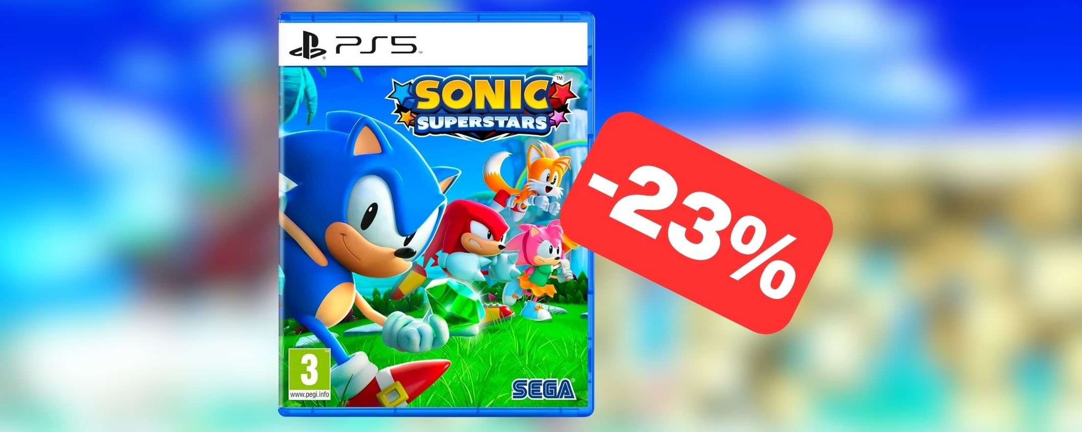 Sonic Superstars: SUPER OFFERTA NATALIZIA su Amazon (-23%)