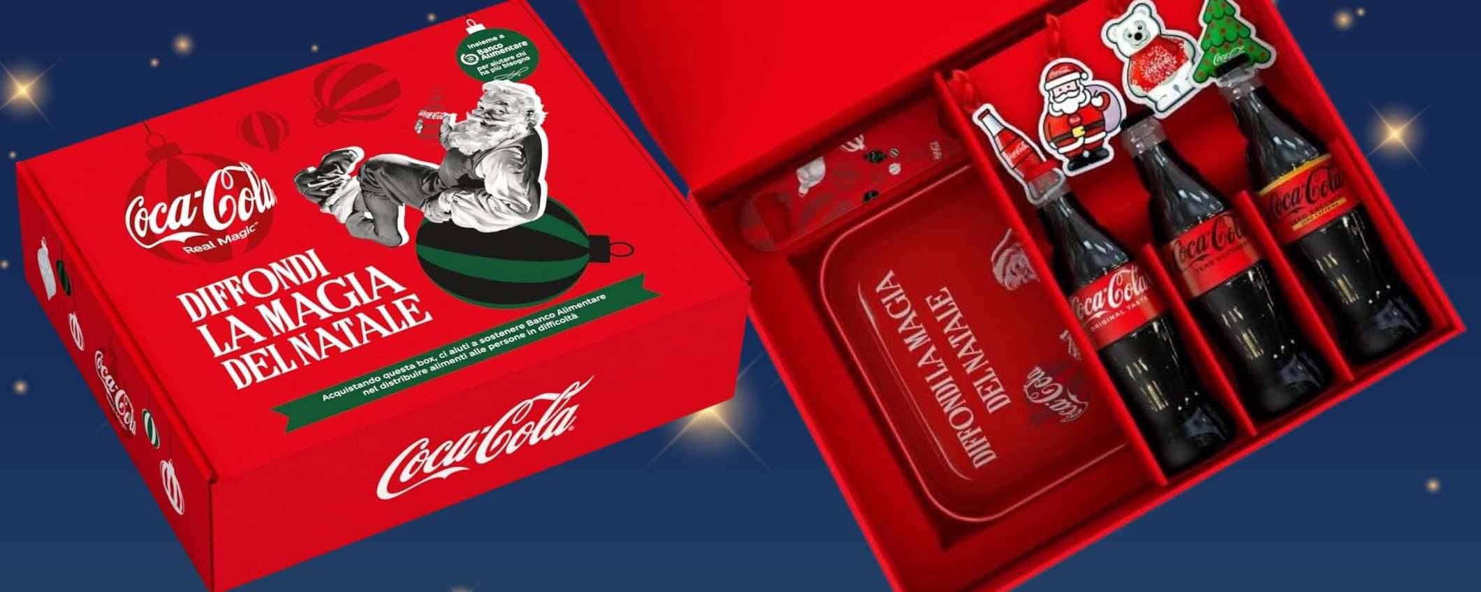 Coca-Cola, box di Natale a 13€ su Amazon: prezzo ASSURDO a tempo