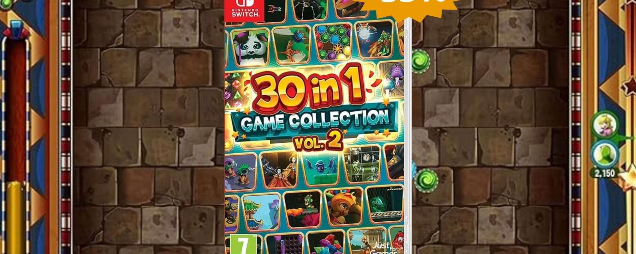 30 in 1 Collection Vol 2 per Switch: MEGA sconto del 33%