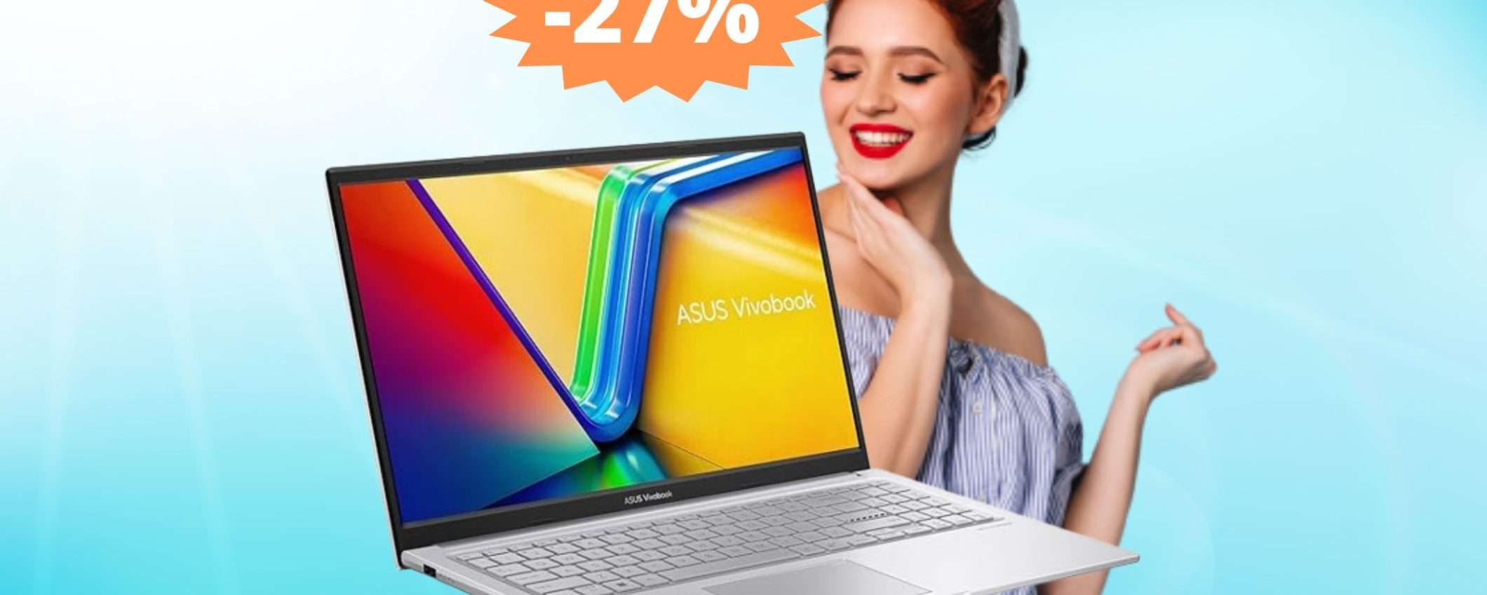 ASUS Vivobook 15: il compagno perfetto, oggi in MEGA sconto