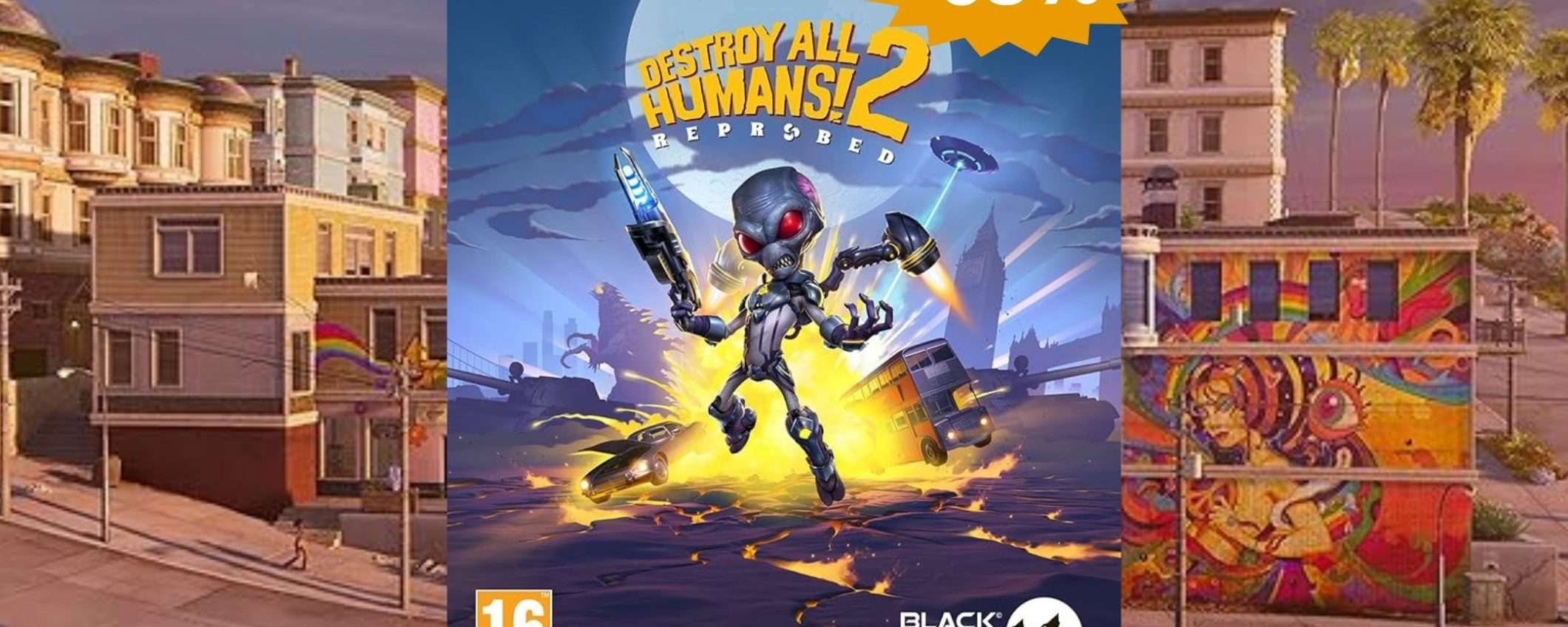 Destroy All Humans 2 per PS5: AFFARE imperdibile su Amazon (-68%)