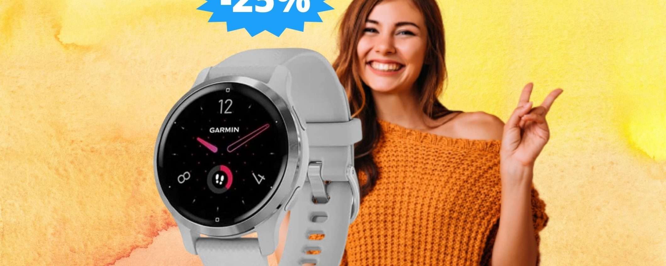 Garmin Venu 2S: Un Affare Imperdibile con il 25% di Sconto su Amazon!