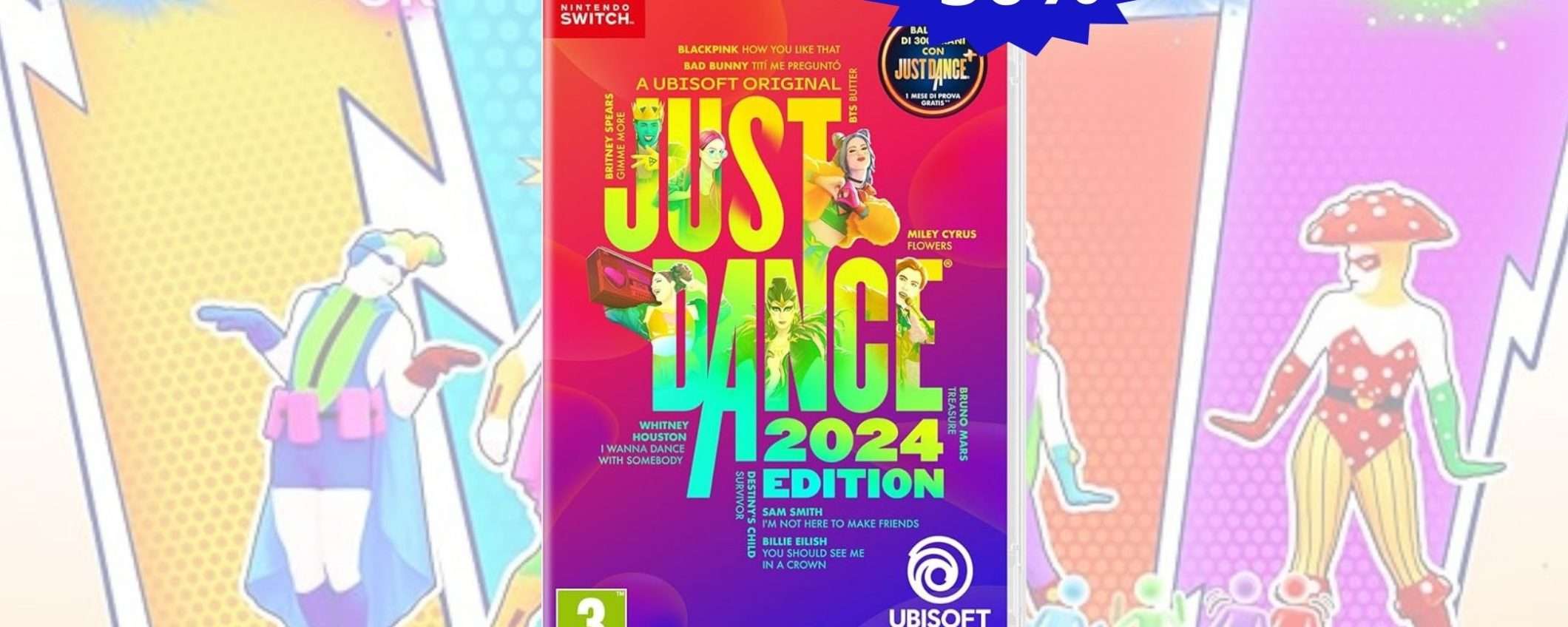 Just Dance 2024: balla, divertiti e RISPARMIA col 50% di sconto