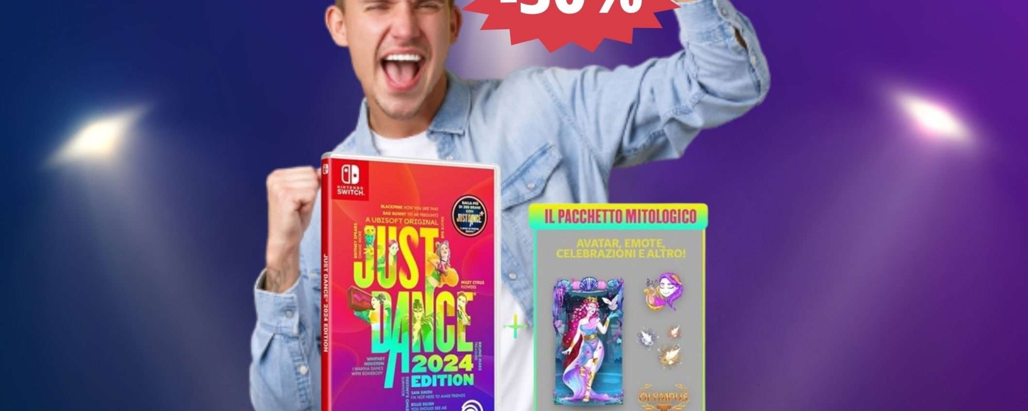 Just Dance 2024 per Switch: un AFFARE da non perdere (-50%)