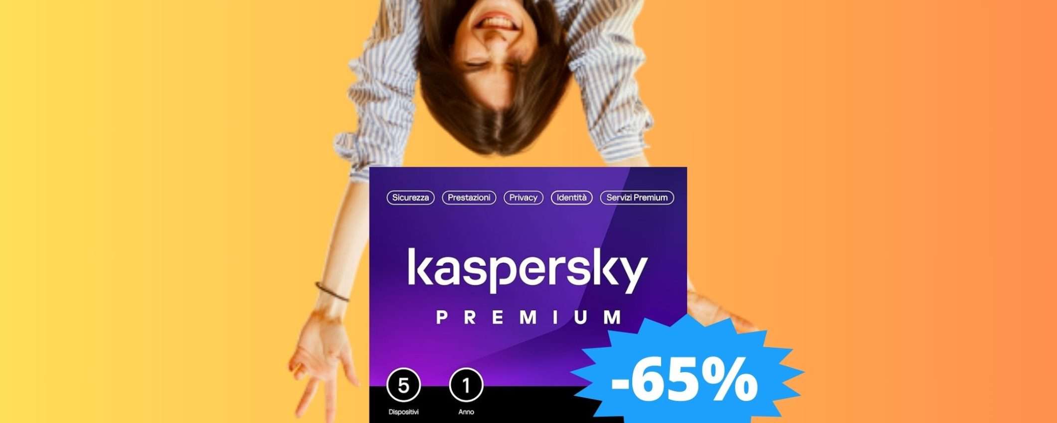 Kaspersky Premium Total Security 2024: prezzo BOMBA su Amazon