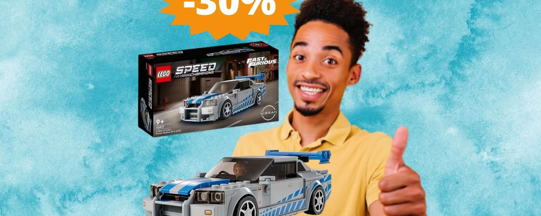 LEGO Nissan Skyline GT-R: SUPER sconto del 30% su Amazon