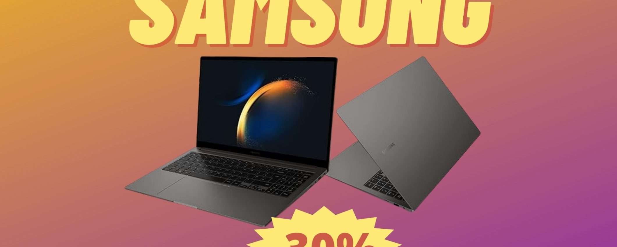 Samsung Galaxy Book3: l'AFFARE che cercavi (-30%)