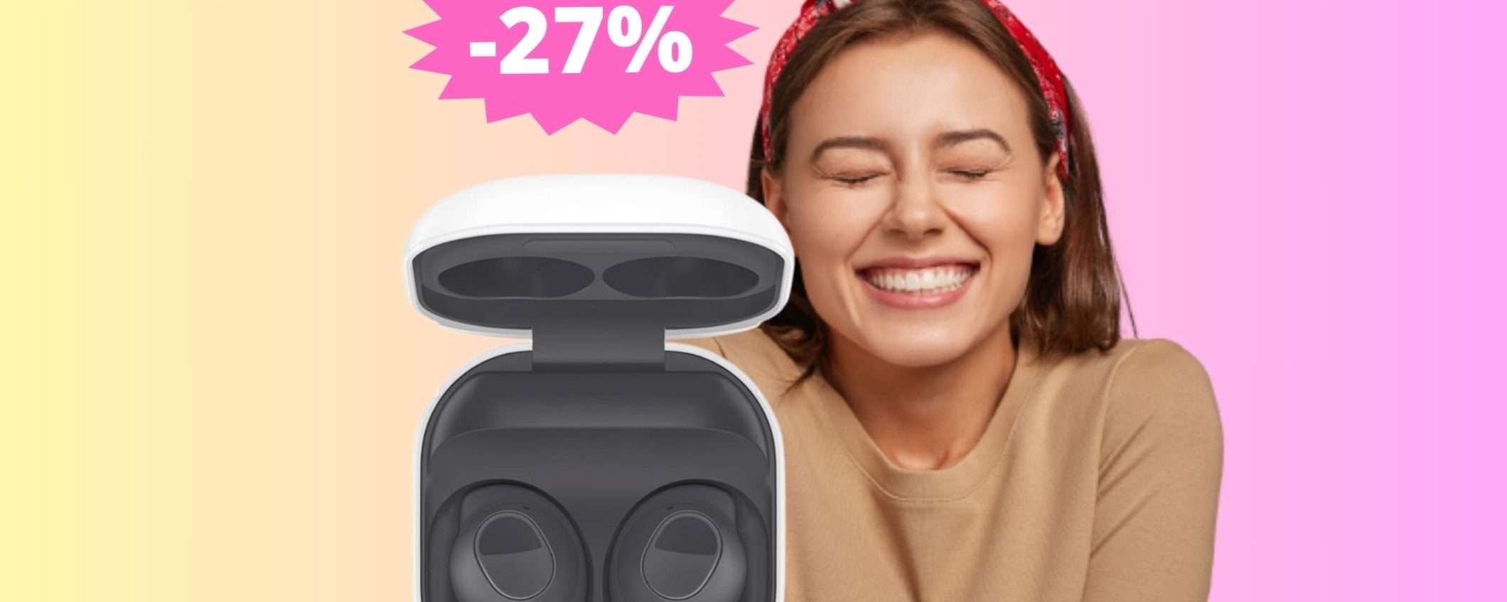 Samsung Galaxy Buds FE: AFFARE Amazon di fine anno (-27%)