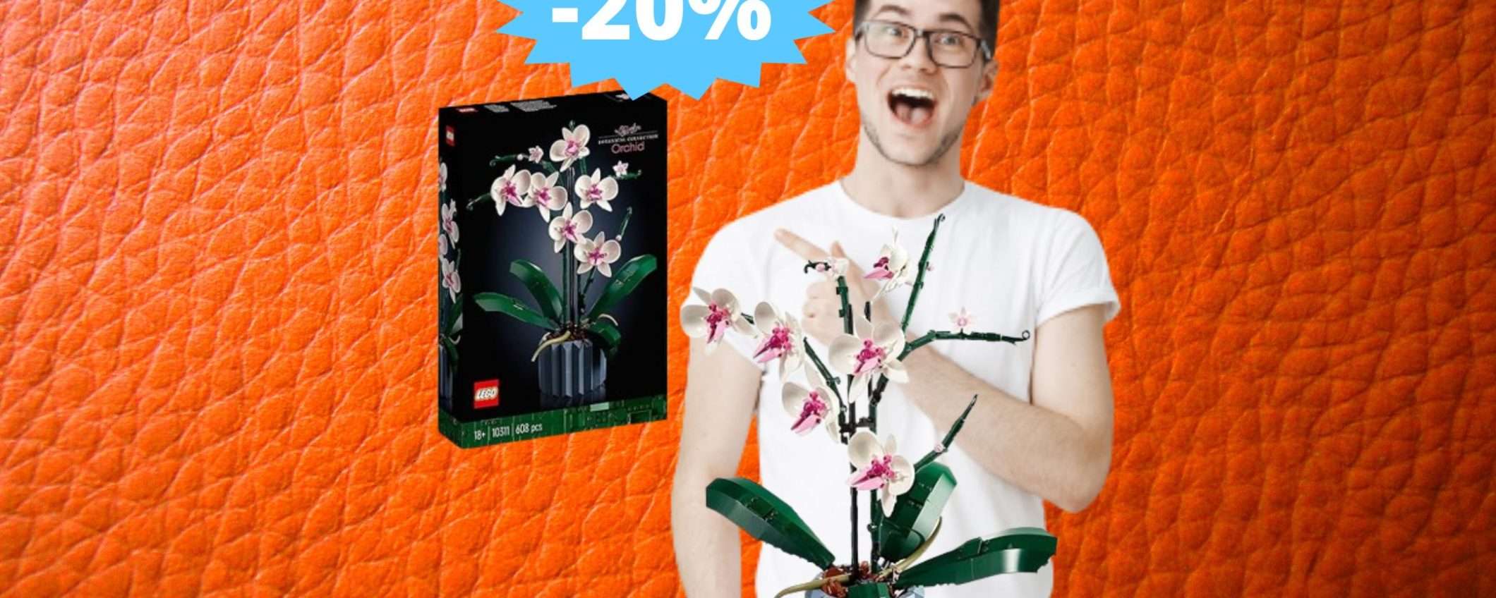 Set LEGO Orchidea: un AFFARE da prendere al volo (-20%)