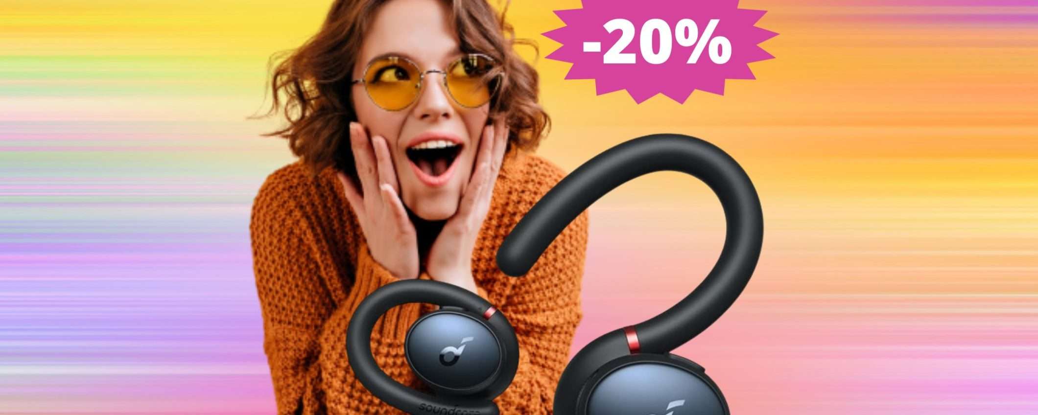 Soundcore Sport X10: un'OCCASIONE da prendere al volo (-20%)