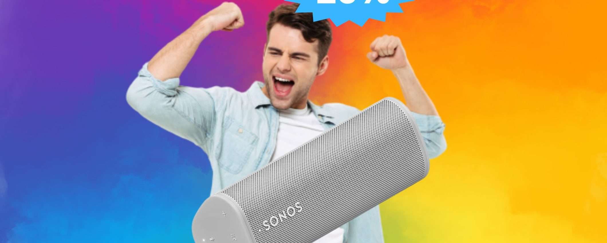 Speaker Sonos Roam: SUPER sconto del 26% su Amazon