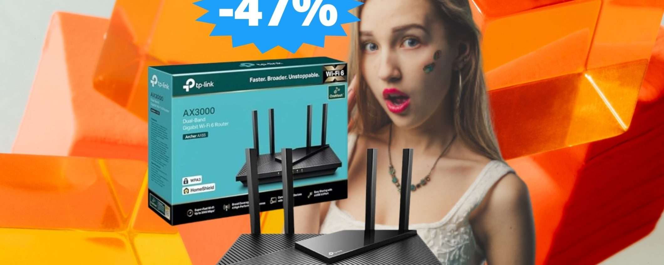 TP-Link Archer AX55: l'AFFARE di fine anno (-47%)