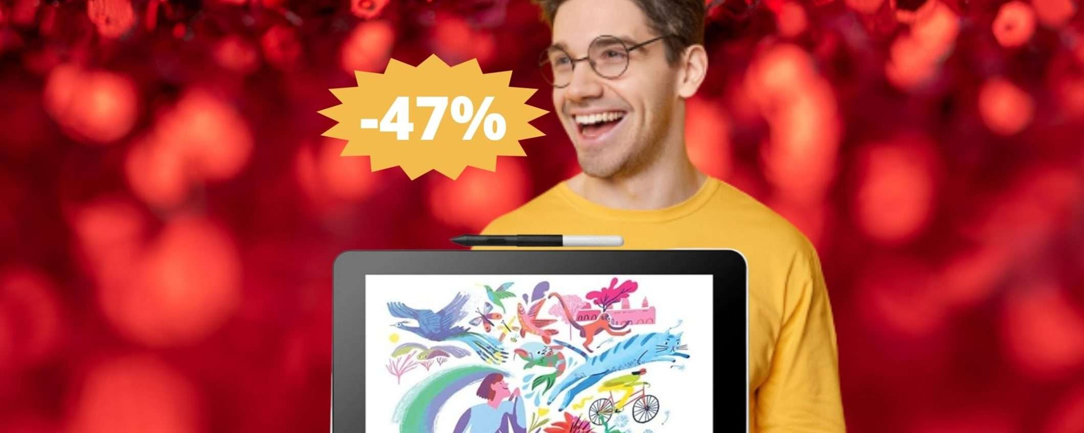 Wacom One Creative: un'OCCASIONE pazzesca (-47%)