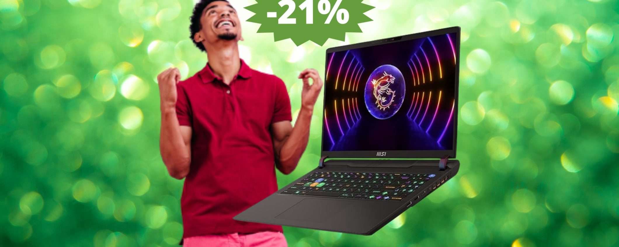 MSI Vector: un AFFARE incredibile con il RISPARMIO di 600 euro