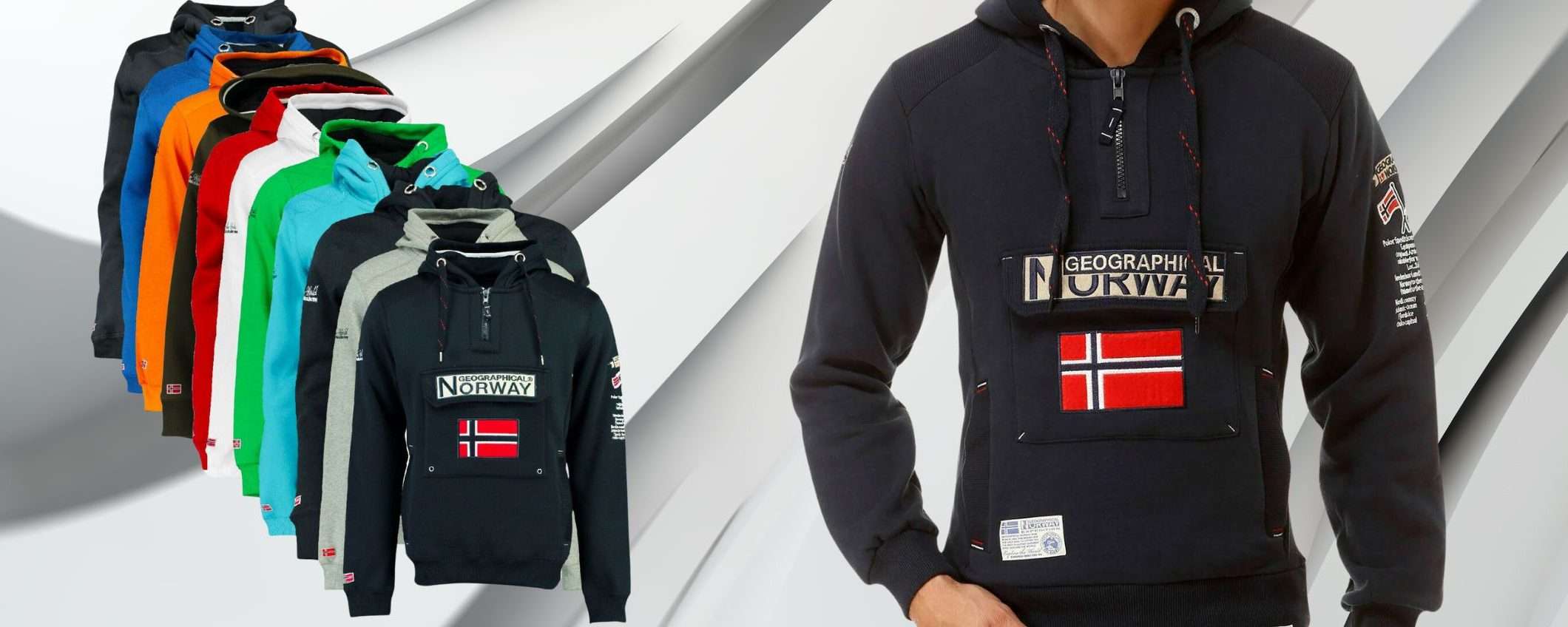 Felpa Geographical Norway a 28€: prezzo SHOCK, è CALDISSIMA