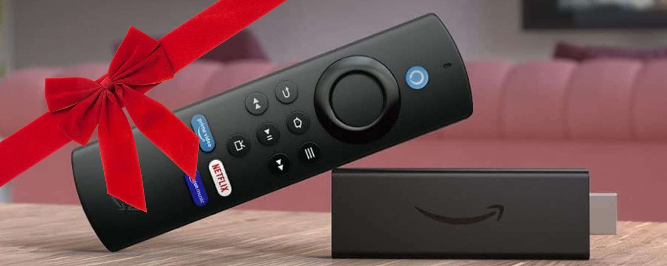 Fire TV Stick da 22€ su Amazon: il regalo di Natale tech PERFETTO