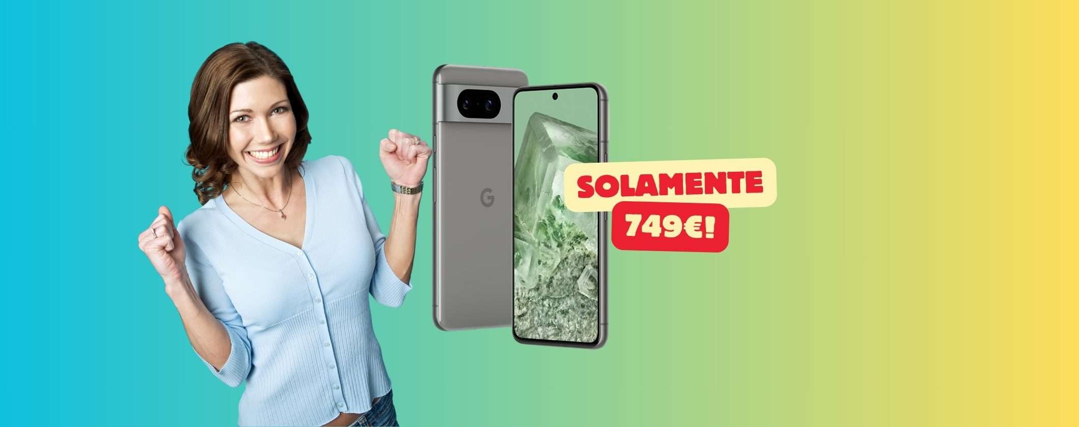 Google Pixel 8: lo smartphone che si aggiorna sempre a soli 749€