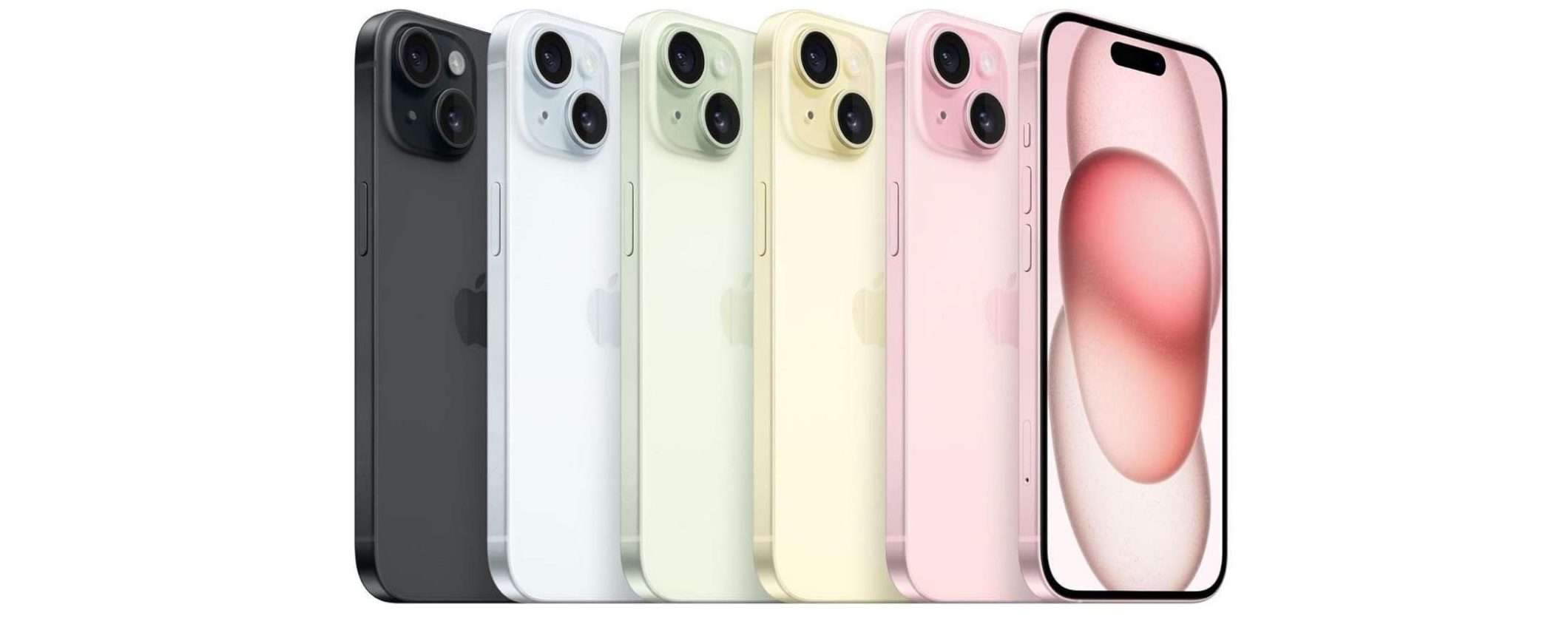 iPhone 15: prezzo scontato con QUEST'OFFERTA di Amazon (anche in 5 rate)