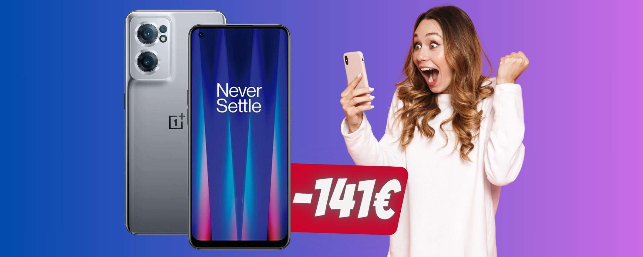 OnePlus Nord CE 2 5G (128GB) in SCONTO ESAGERATO di 141€