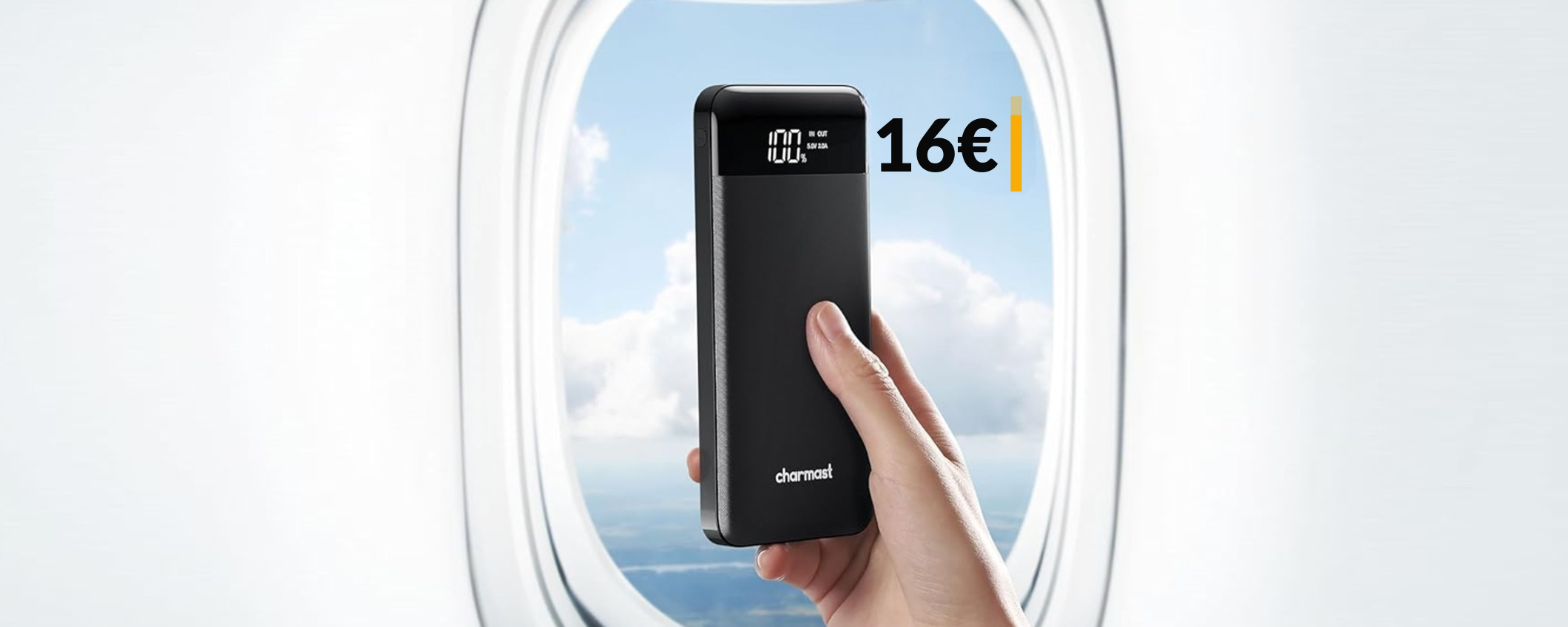 Powerbank MULTIPORTA 10400 mAh: solo 16€ grazie al COUPON