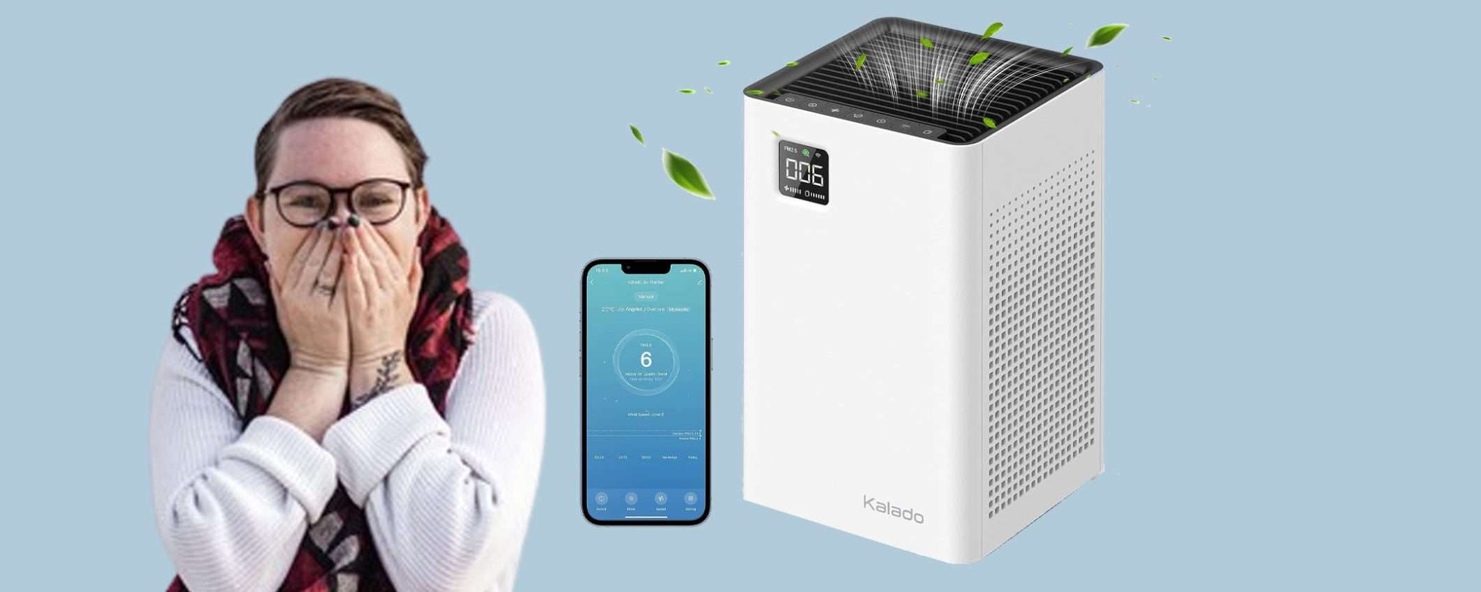 Purificatore d’aria smart con WiFi a METÀ PREZZO con coupon