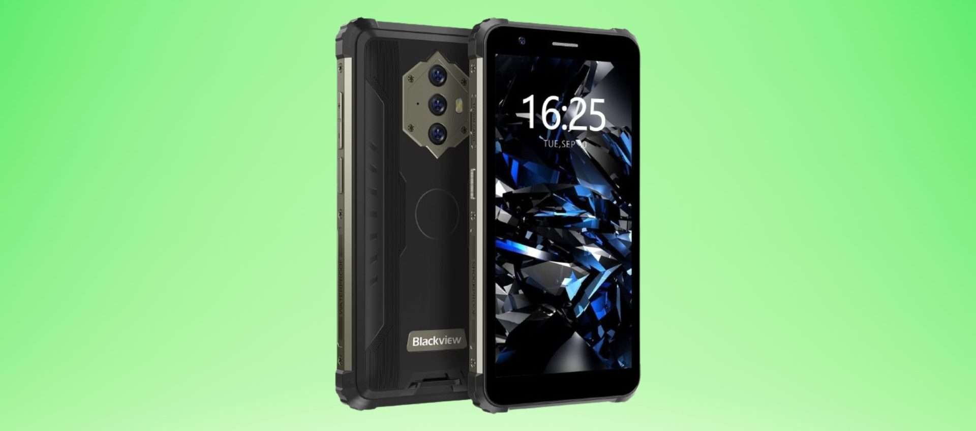 Rugged smartphone Blackview in offerta: potente e indistruttibile