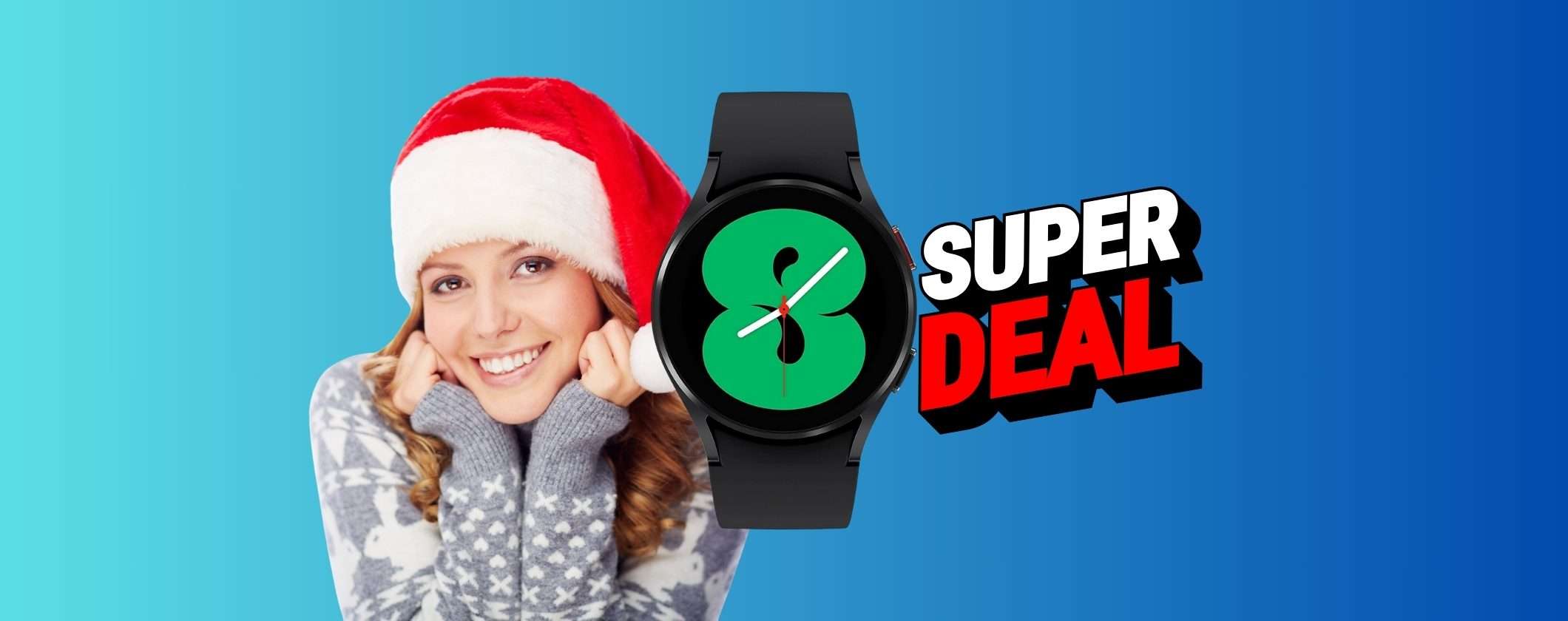 Samsung Galaxy Watch4: SUPER PREZZO a NATALE su Amazon