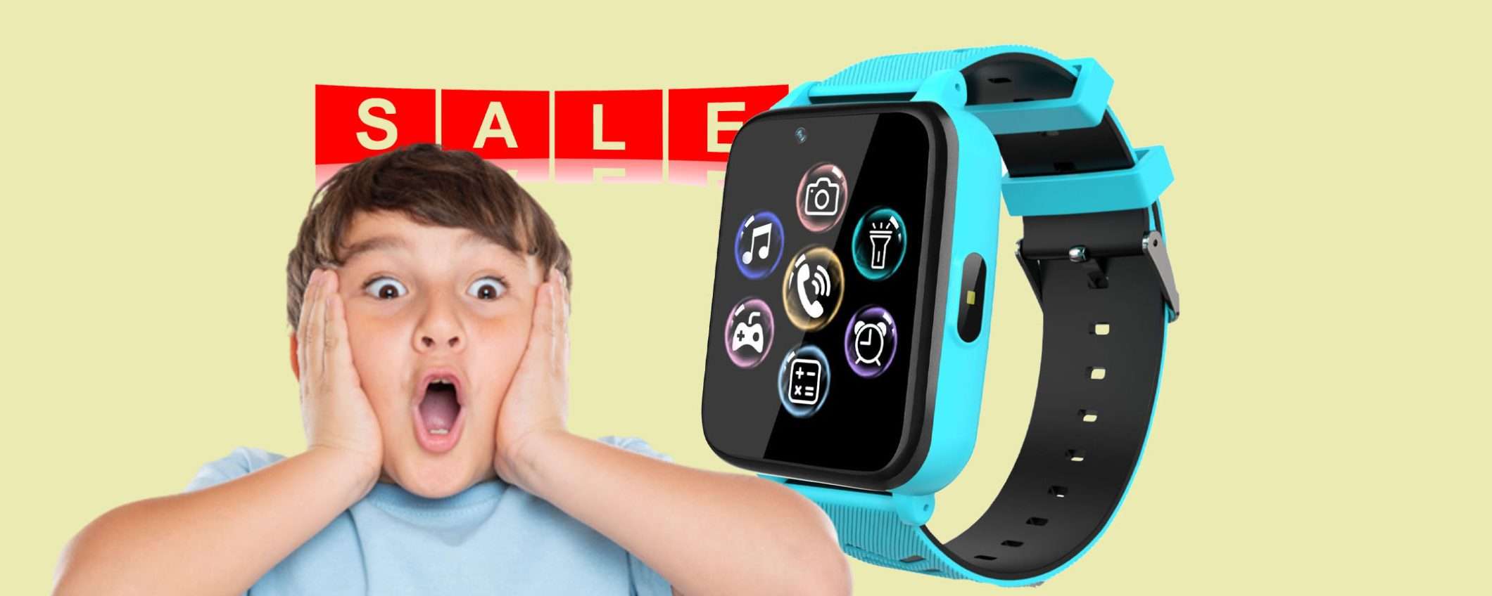 Smartwatch per bambini Touchscreen: doppio sconto FOLLE!