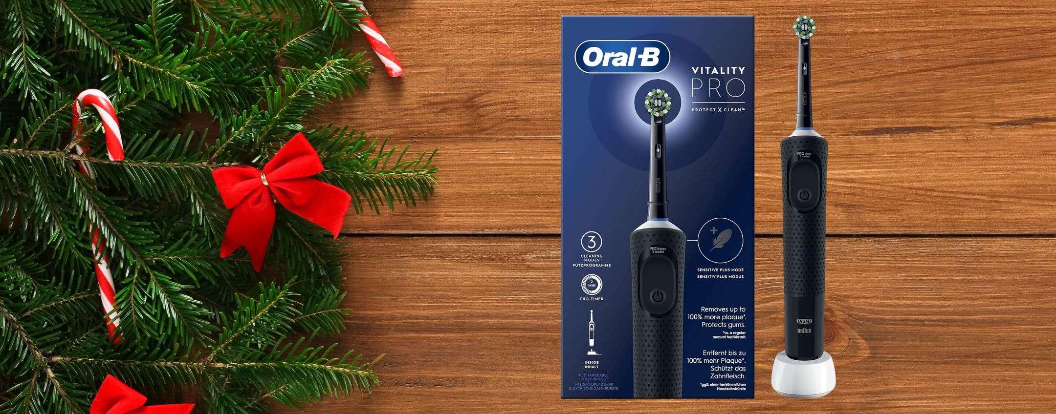 Oral B Spazzolino Elettrico Vitality Pro Black