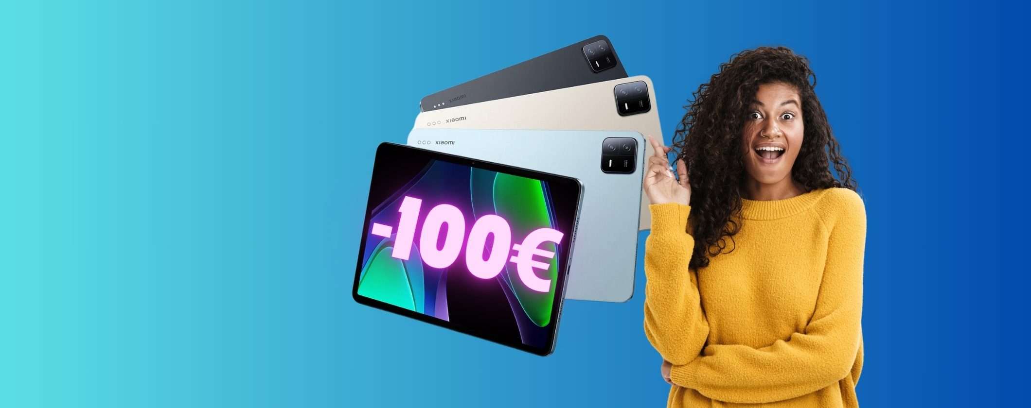 Xiaomi Pad 6: 100€ di SCONTO su Unieuro in questo momento