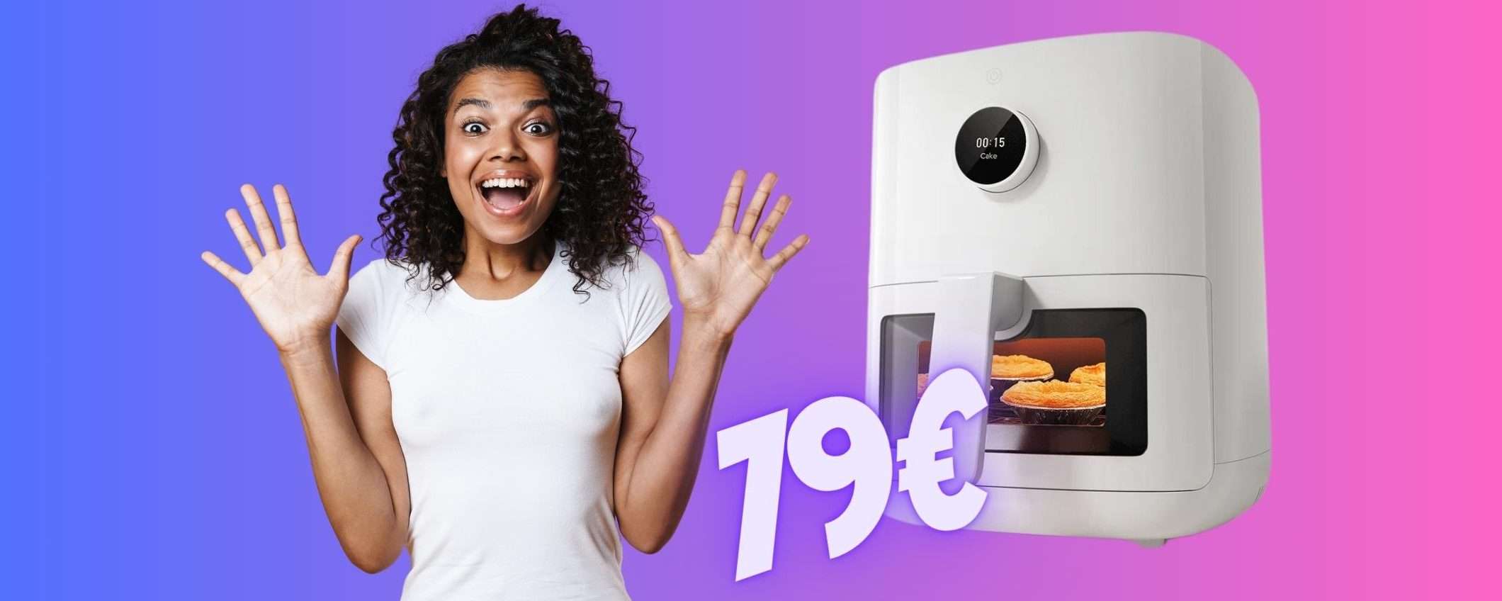 Xiaomi Smart Air Fryer Pro da 4L: friggitrice ad aria PREMIUM a 79€