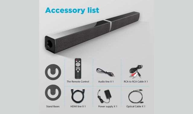 Accessori Soundbar 2 in 1