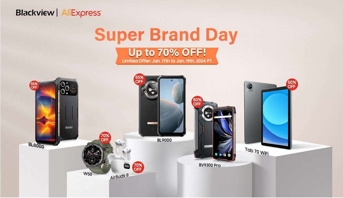 Blackview Super Brand Day: PREZZI INCREDIBILI su moltissimi dispositivi