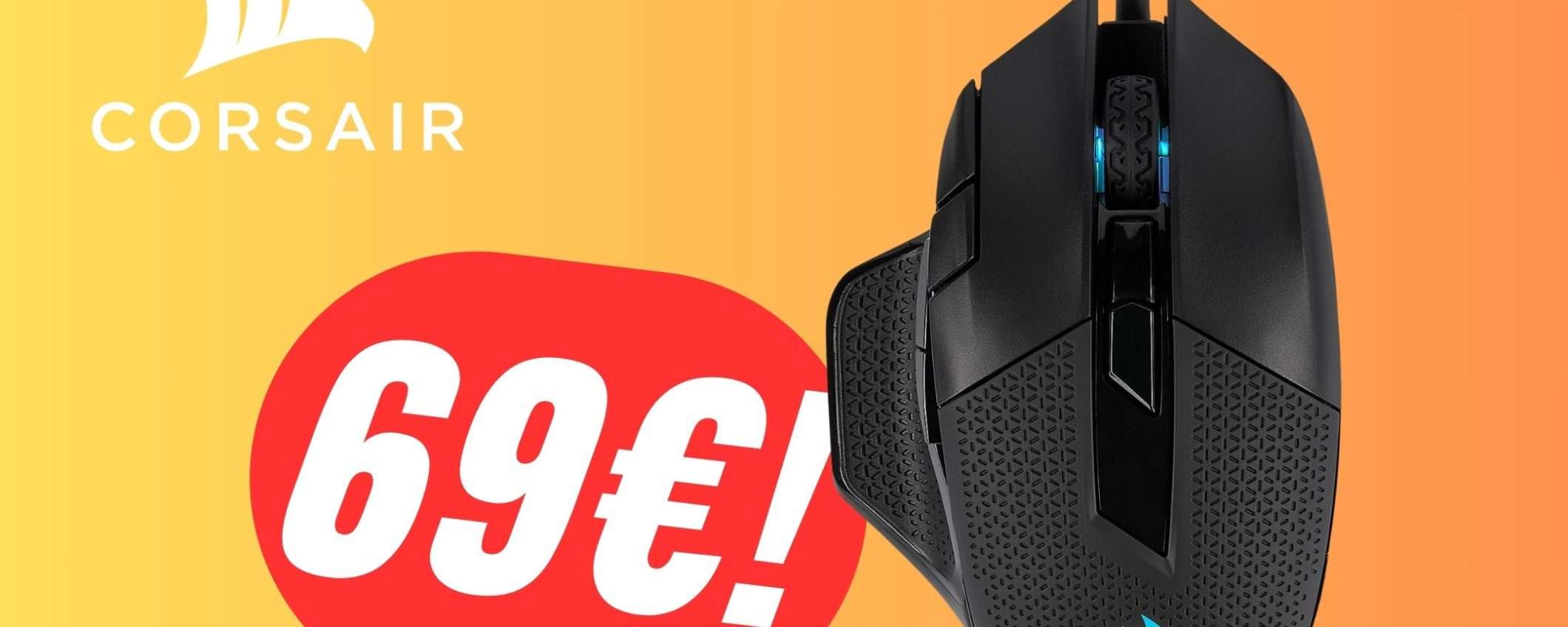 Il Mouse da Gaming pensato per gli FPS e i MOBA è in SCONTO!