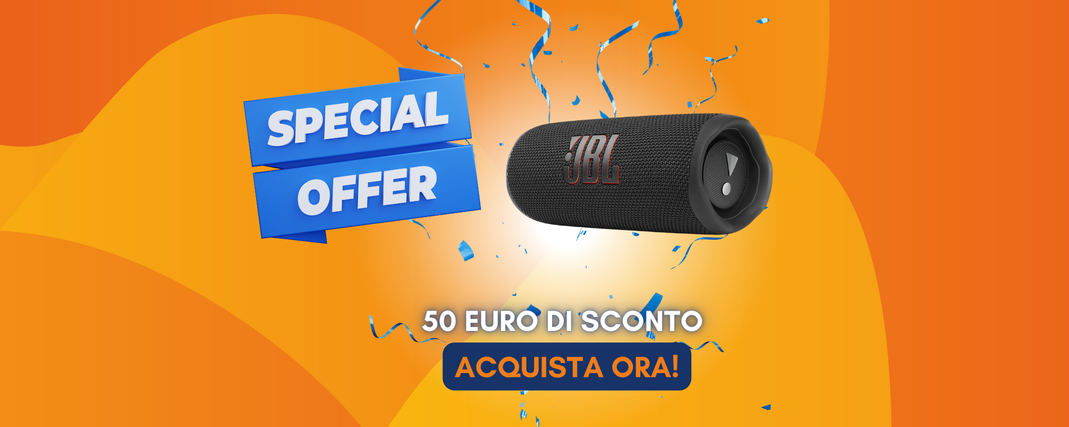 Cassa Bluetooth JBL Flip 6 in sconto di 55€, sconto IMBATTIBILE