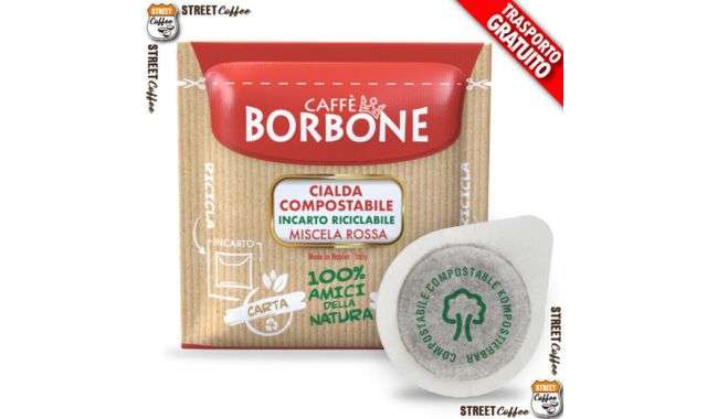 Cialda Caffè Borbone miscela rossa