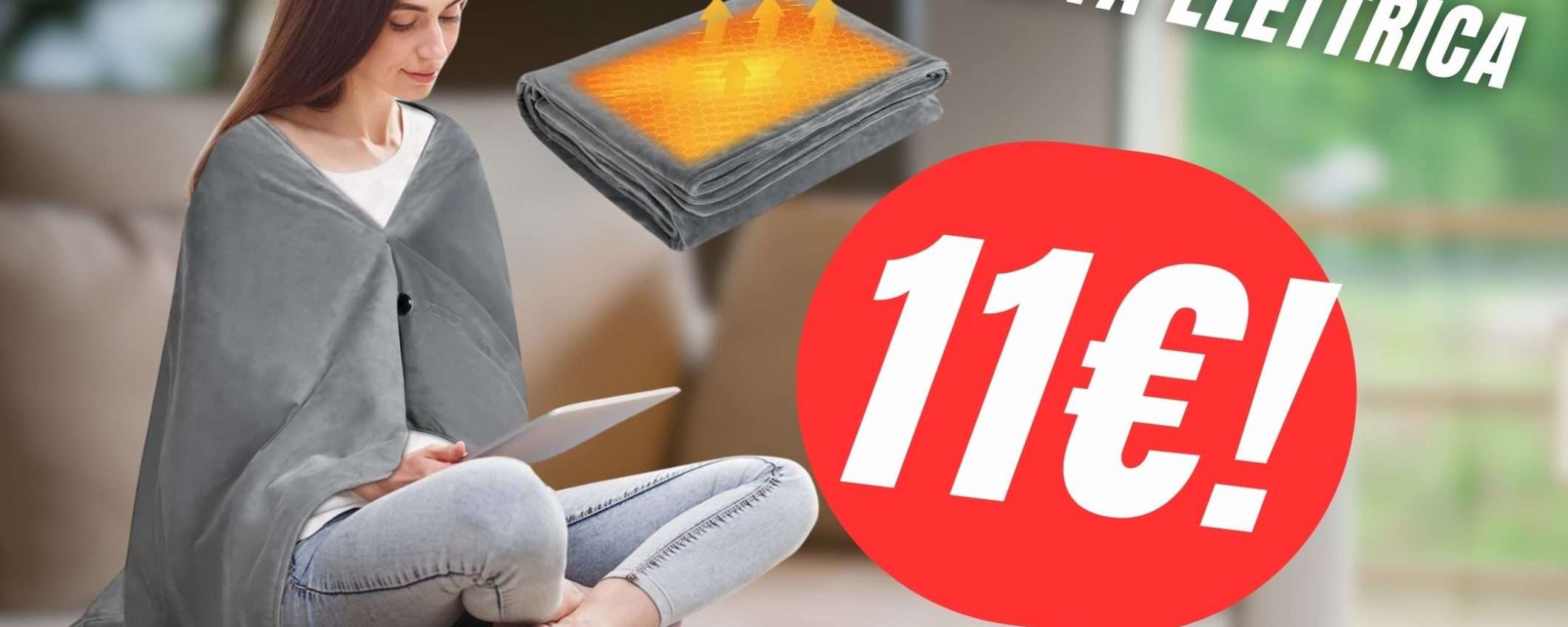 Dì addio al freddo con questa Coperta Elettrica a soli 11€!