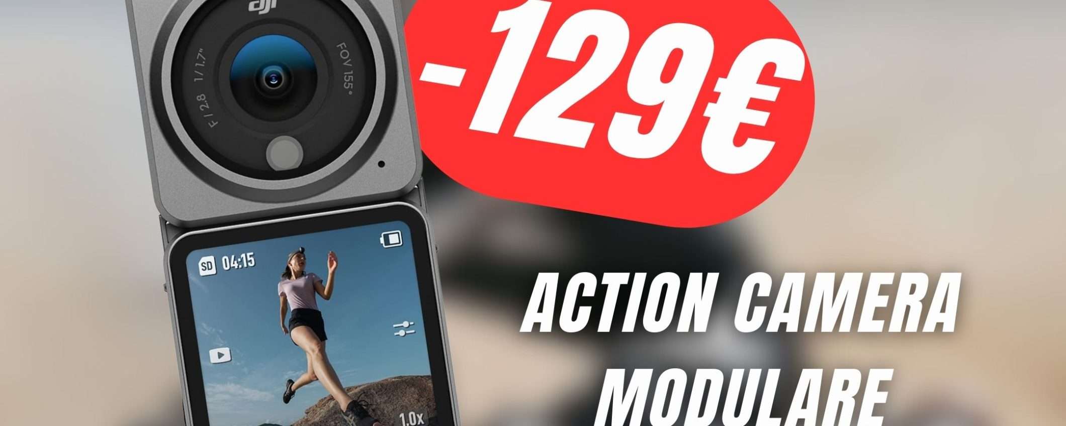 Questa Action Camera è COSTRUIBILE MAGNETICAMENTE! (e scontata!)