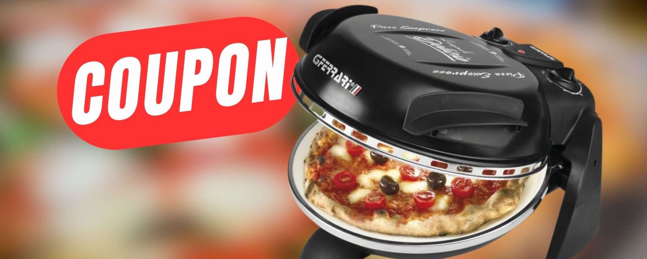 Con il COUPON pagherai pochissimo questo Forno per la Pizza!