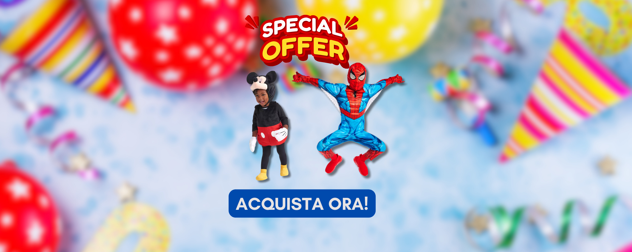 Disney Shop: sconti del 20% sui costumi di carnevale!