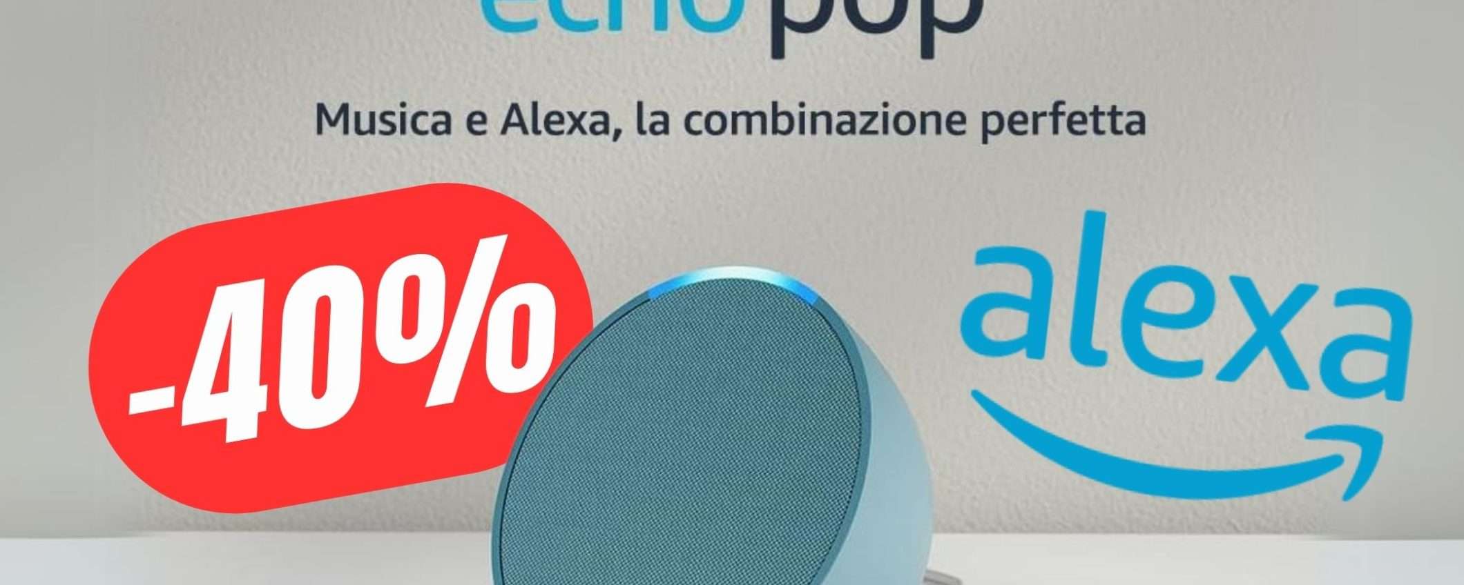 Con Amazon Echo Pop avrai ALEXA a un PREZZO SUPER