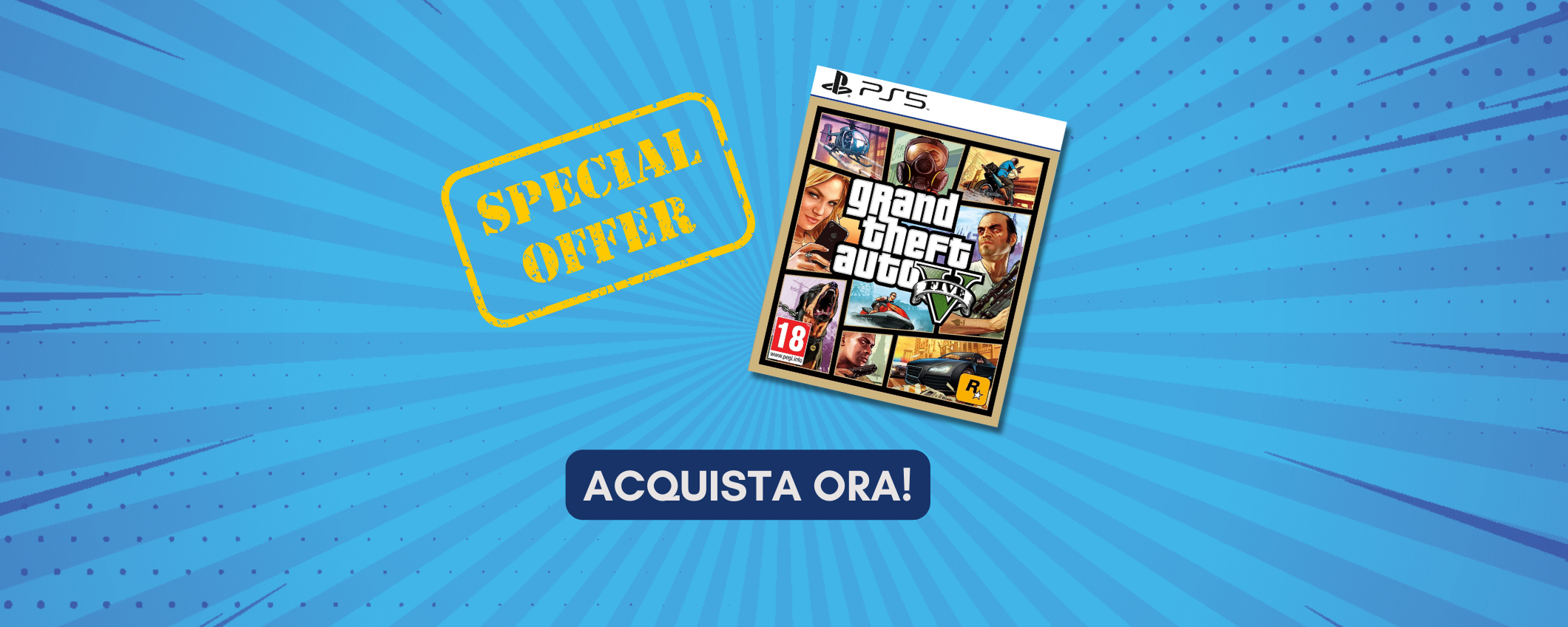 Grand Theft Auto V, sconto del 37%: giocalo in attesa del prossimo capitolo