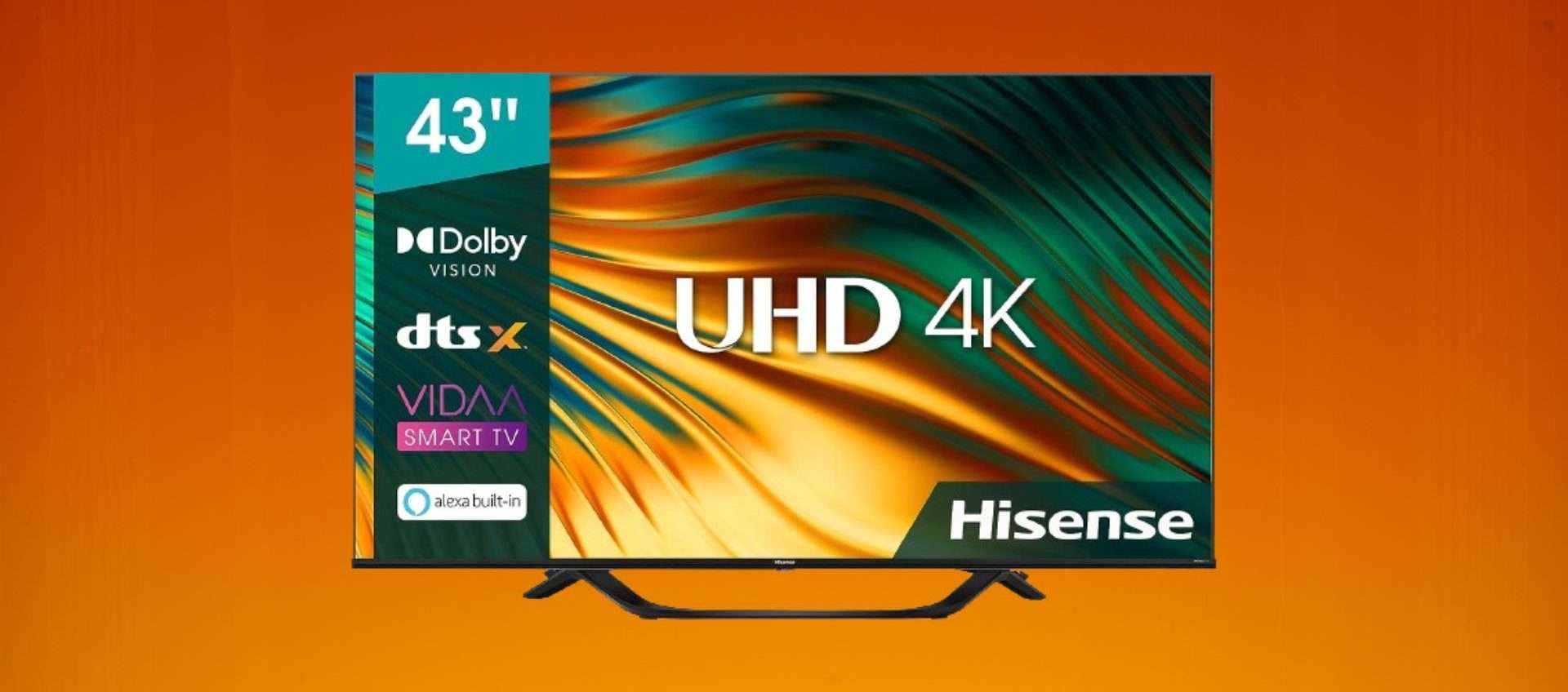 Smart TV Hisense da 43