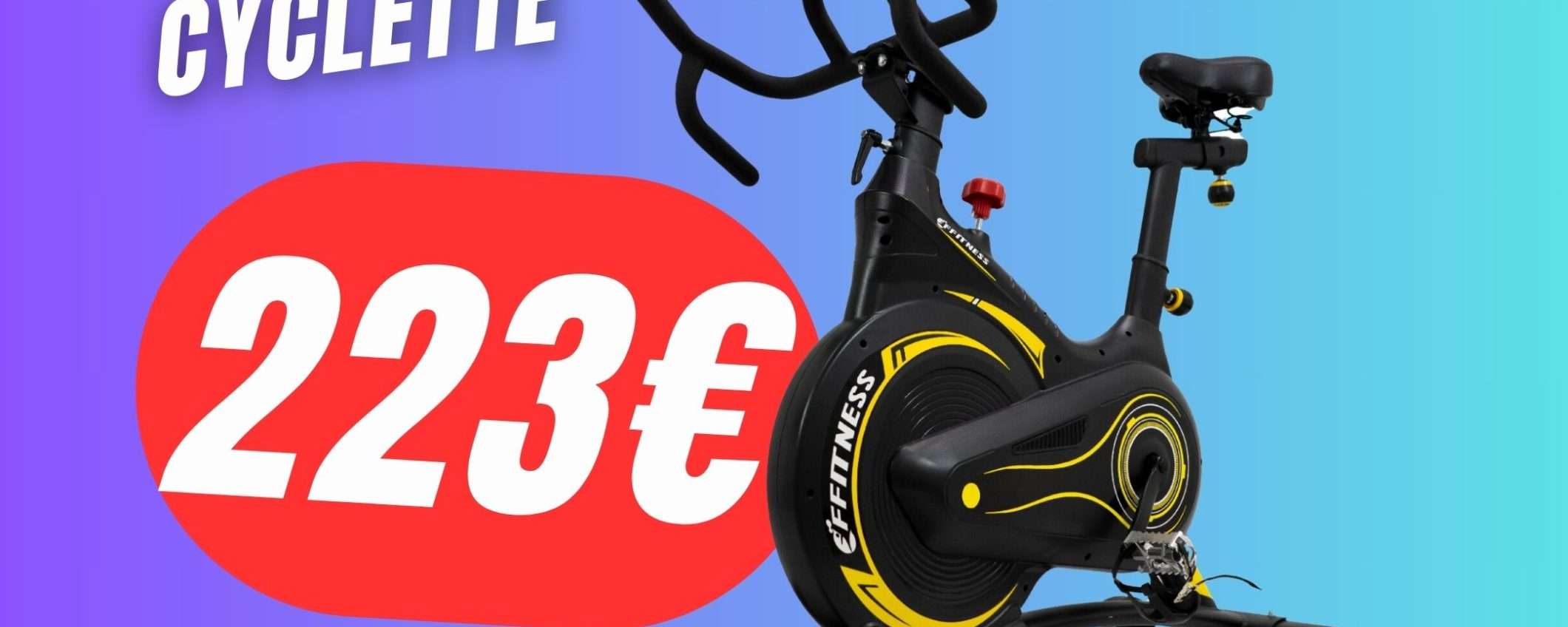 Questa Cyclette Elettrica costa solo 233€ grazie a questo COUPON!